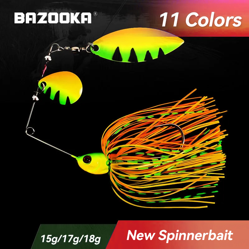 Fishing Lure Buzzbait - Bazooka 15g 18g spinnerbait isca de