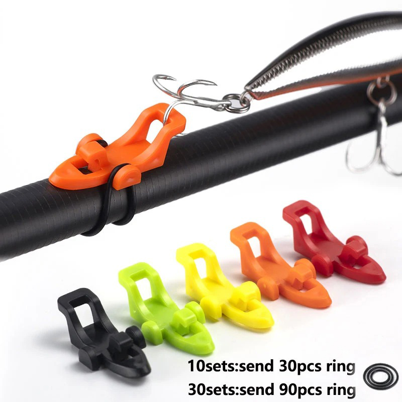 Fishing Lure Jig - 1-10 Peças Suporte de Segurança para