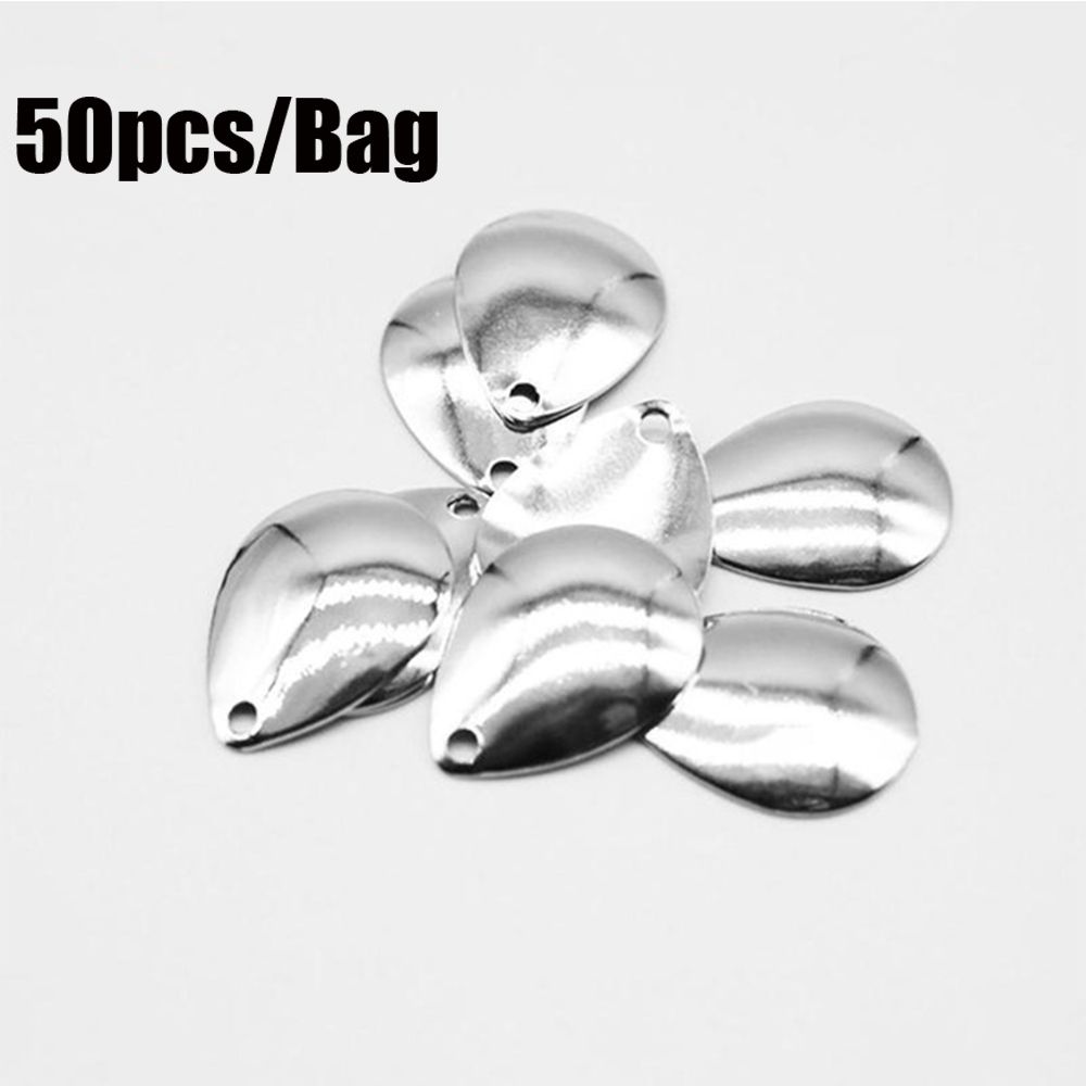 Fishing Lure Spoon - 50 unidades de Iscas Artificiais VIB