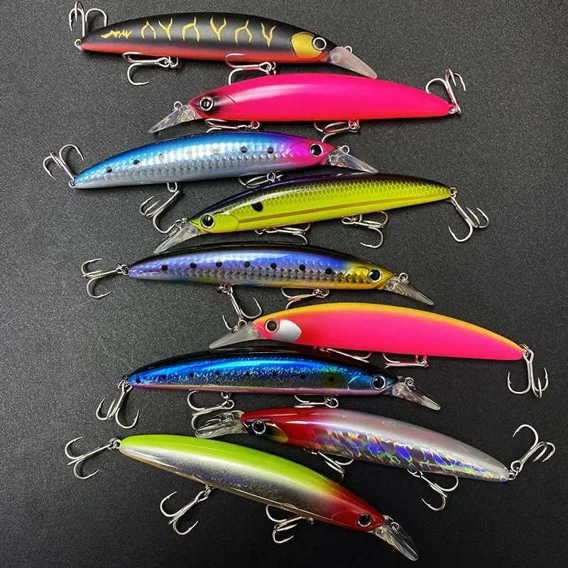 Fishing Lure Spoon - Iscas de pesca flutuantes de peixinho,