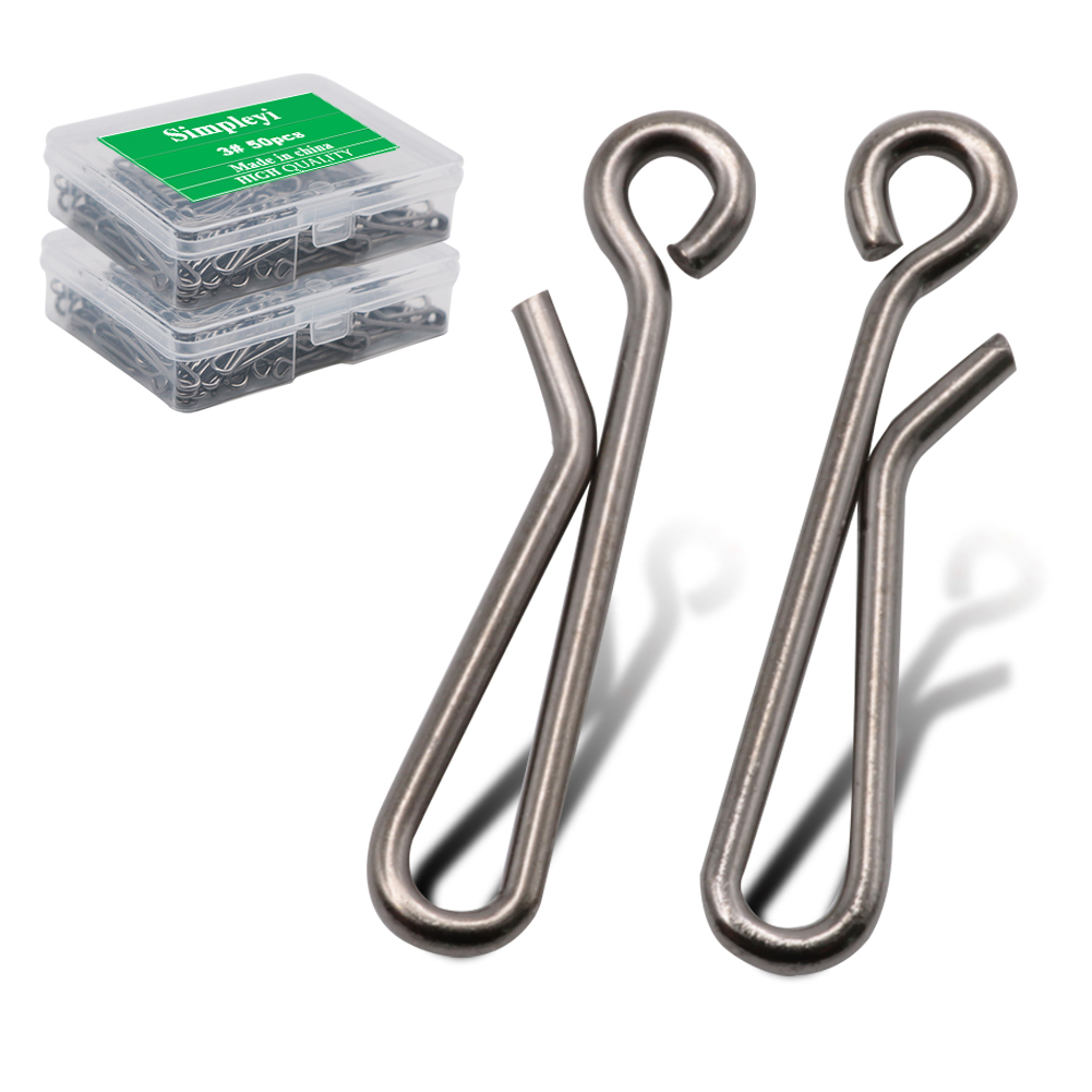 Fishing Lure Box - Conector de barril de pressão sólido,