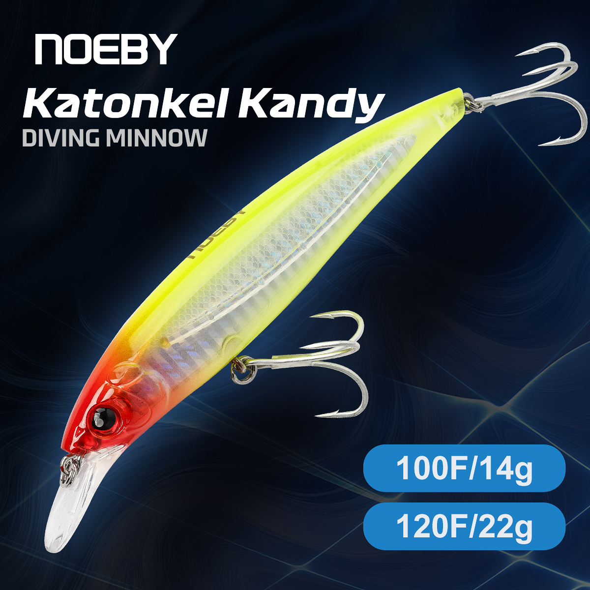 Fishing Lure Jerkbait - Isca de Pesca NOEBY Minnow 100mm