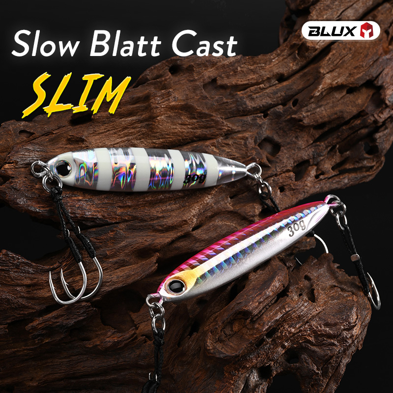 Fishing Lure Spoon - Blux lento blatt elenco fino metal
