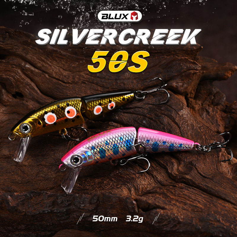 BLUX DR. Minnow Joint 50S Swim - Fishing Lure Spoon avaliação e preço