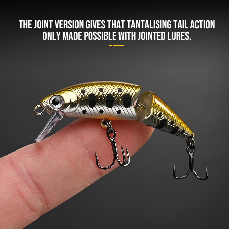 BLUX DR. Minnow Joint 50S Swim - Fishing Lure Spoon avaliação e preço