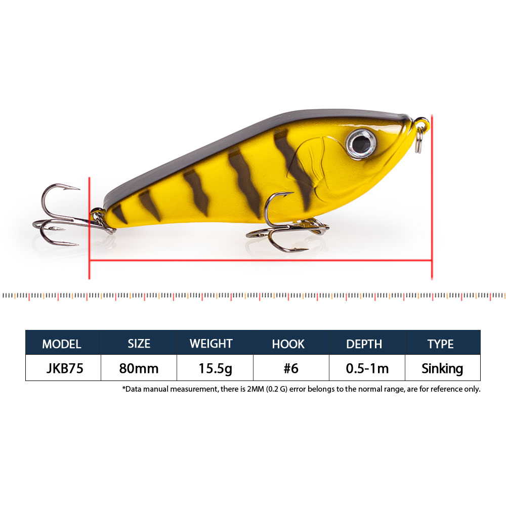 Isca Artificial Jerkbait para  - Fishing Lure Jerkbait avaliação e preço