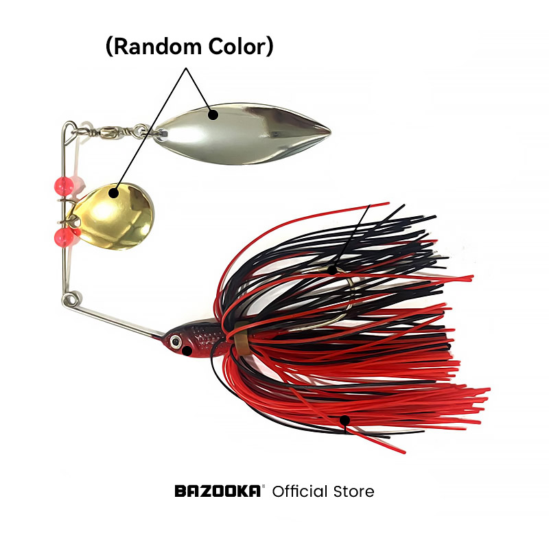 Bazooka 15g 18g spinnerbait is - Fishing Lure Buzzbait avaliação e preço