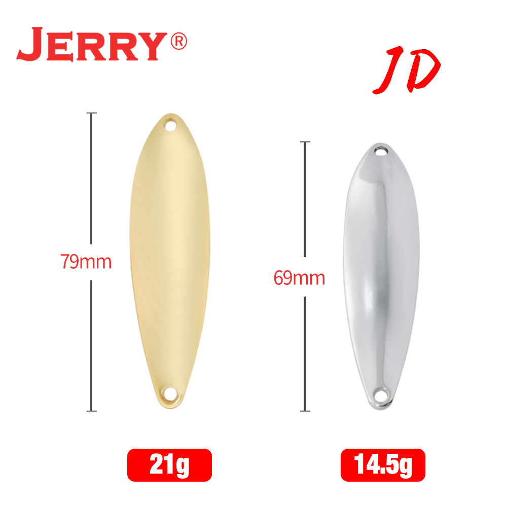 Jerry JD 14.5g 21g Salmão Sem  - Fishing Lure Spoon avaliação e preço