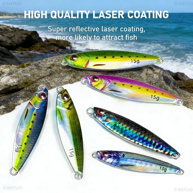 Isca Artificial Metálica VIB I - Fishing Lure Blade Bait avaliação e preço