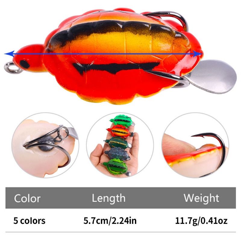 5 Iscas Artificiais em Formato - Fishing Lure Blade Bait avaliação e preço