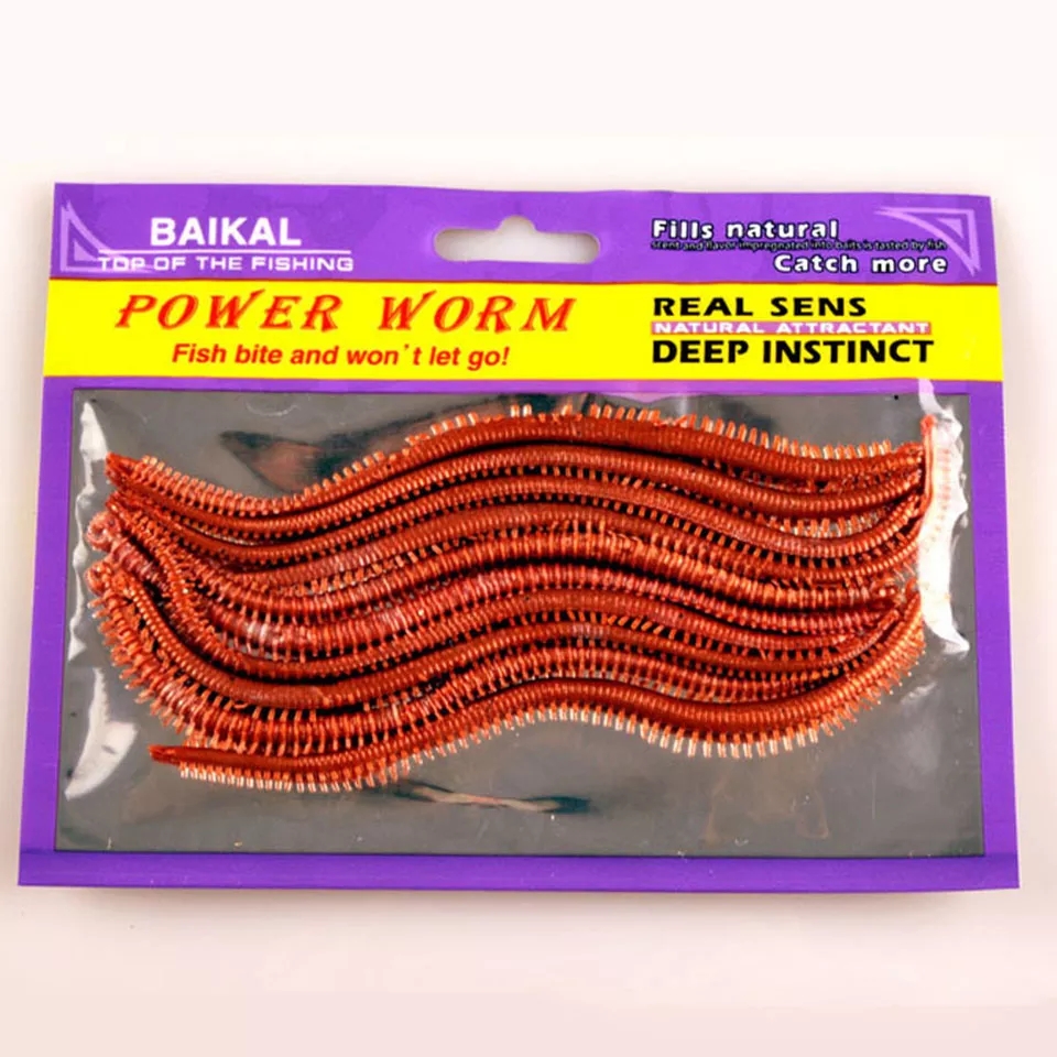 10 pçs/lote minhocas do mar ar - Fishing Lure Soft Plastic avaliação e preço