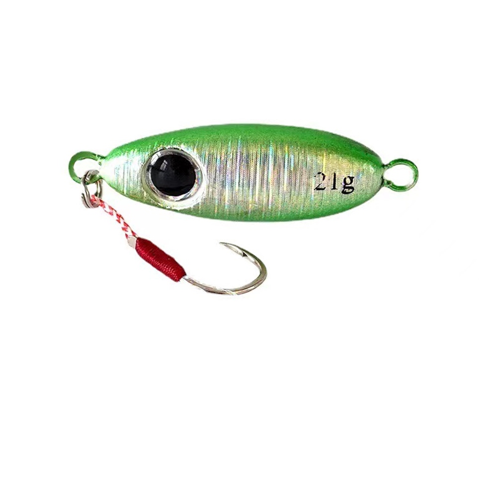 6 pçs micro metal jigging isca - Fishing Lure Soft Plastic avaliação e preço