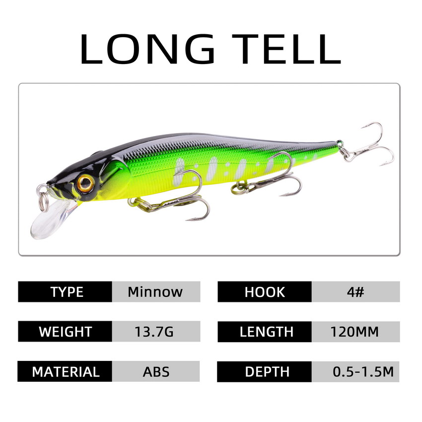 1 Isca Artificial de Pesca 115 - Fishing Lure Crankbait avaliação e preço