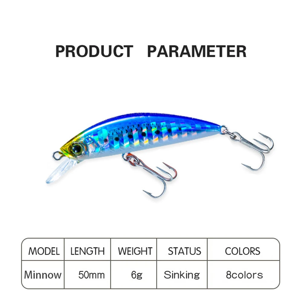 5cm 6g isca de pesca hardcore  - Fishing Lure Jerkbait avaliação e preço