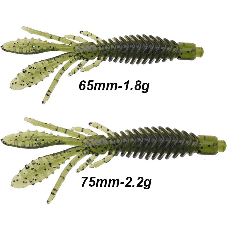 Westbass 5 pçs iscas de larva  - Fishing Lure Soft Plastic avaliação e preço