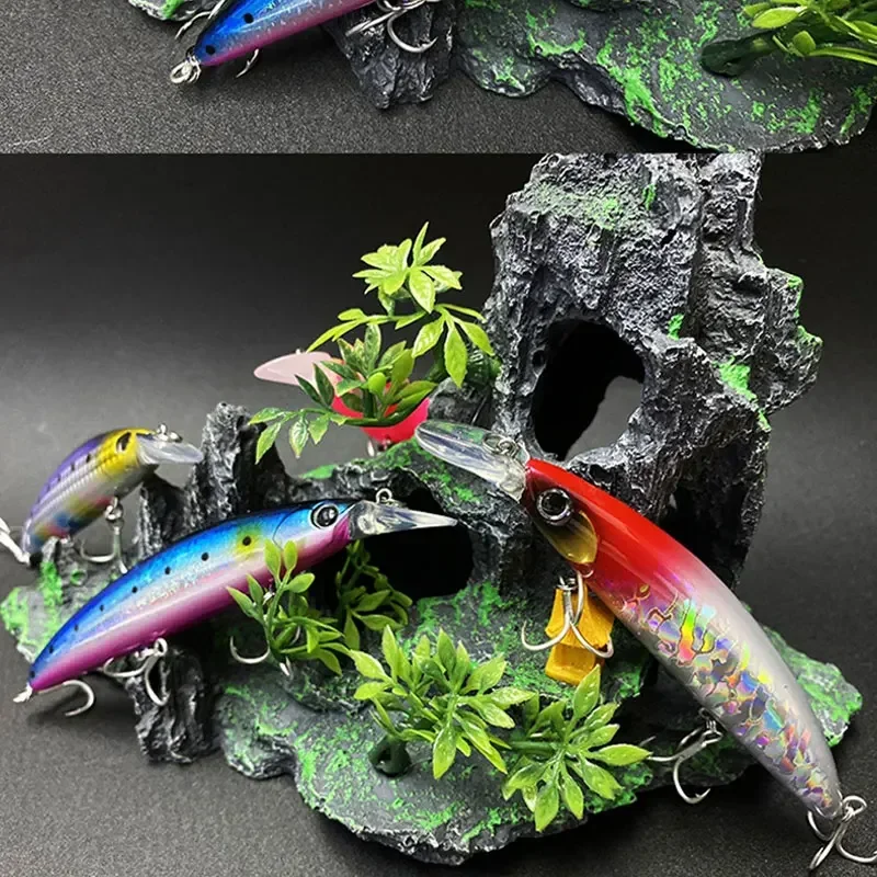 Iscas de pesca flutuantes de p - Fishing Lure Spoon avaliação e preço