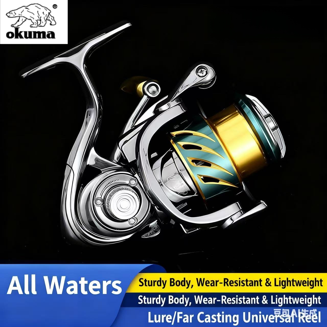 Carretilha de Pesca Okuma Univ - Abu Garcia Reel Max avaliação e preço
