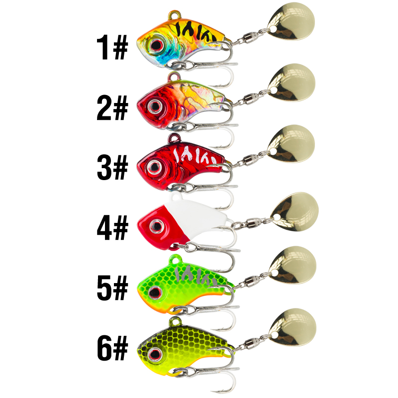 Conjunto de 6 Iscas Metálicas  - Fishing Lure Crankbait avaliação e preço